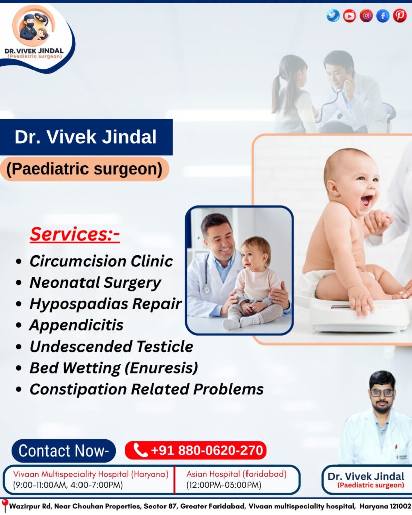 Pediatric Daycare Surgery in Faridabad – Safe Same-Day Treatment for Children